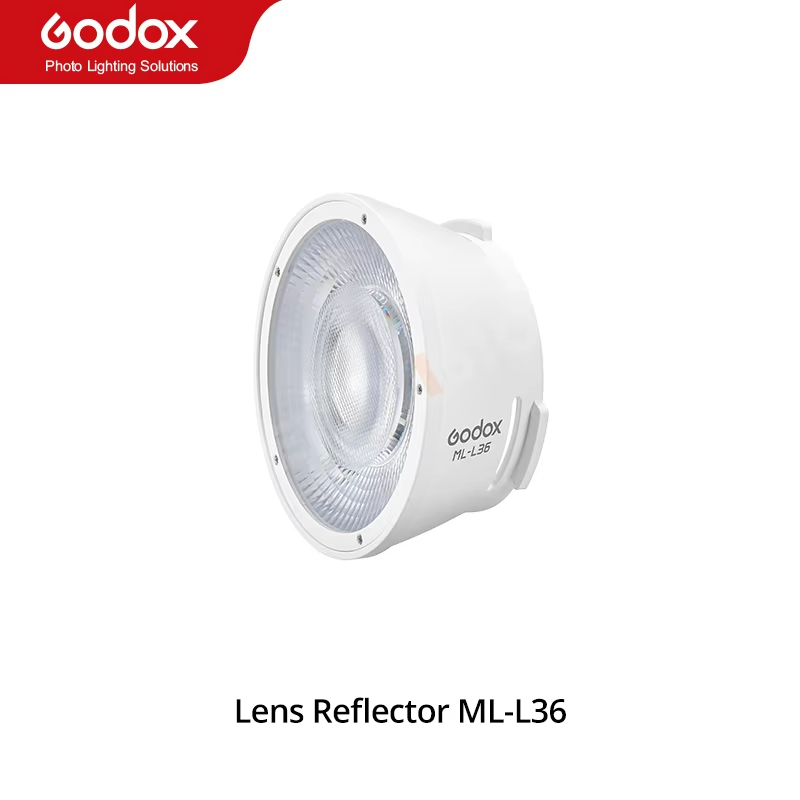 Godox ML100Bi อุปกรณ์เสริม ML-L36 เลนส์สะท้อนแสง ML-GB Bowens Mount Adapter PH01 Power Bank Holder ML-CS30 ML-SF30 Softbox