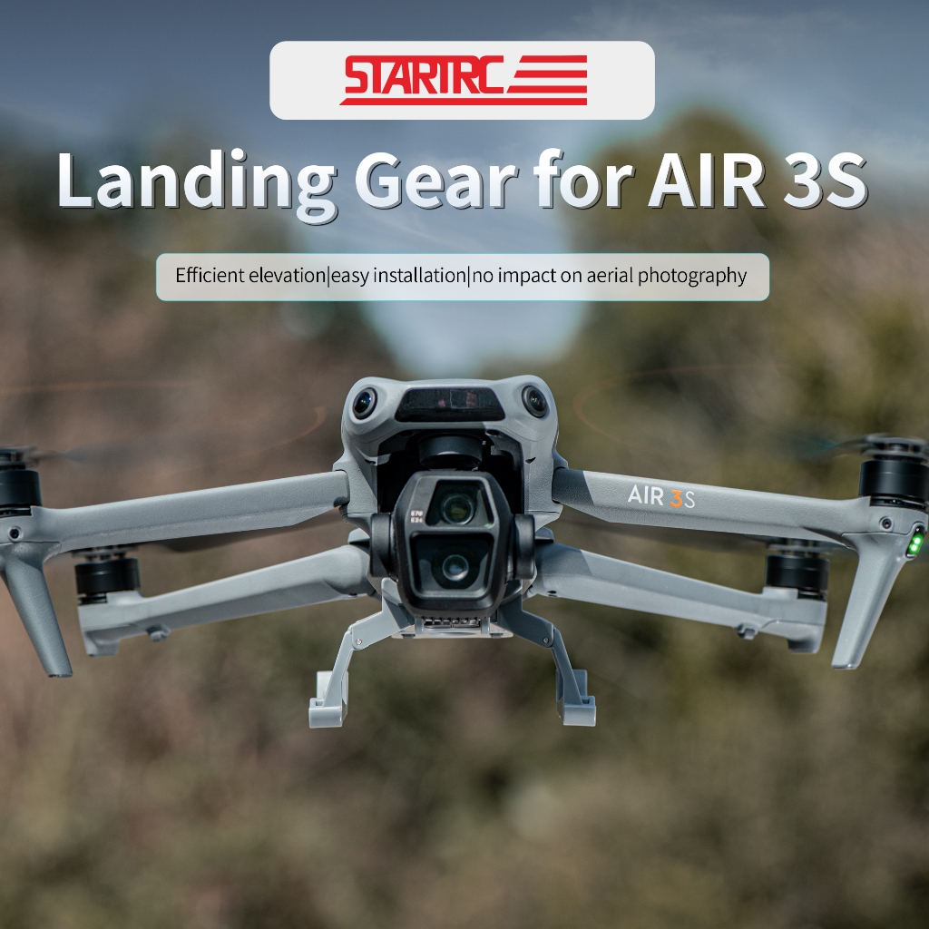 สําหรับ DJI AIR 3S/AIR 3 โดรนเพิ่มความสูง landing เกียร์ป้องกันขาตั้งกล้อง DJI อุปกรณ์เสริมโดรน