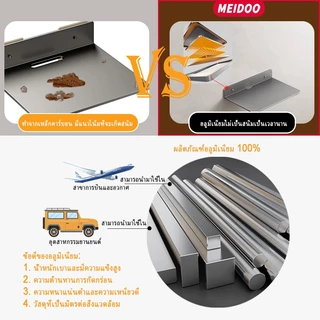 MEIDOO ชั้นวางเราเตอร์ โปรเจคเตอร์ชั้นวางติดผนัง ชั้นวางโปรเจคเตอร์ ดีไซน์กลวง ไม่ต้องเจาะ
