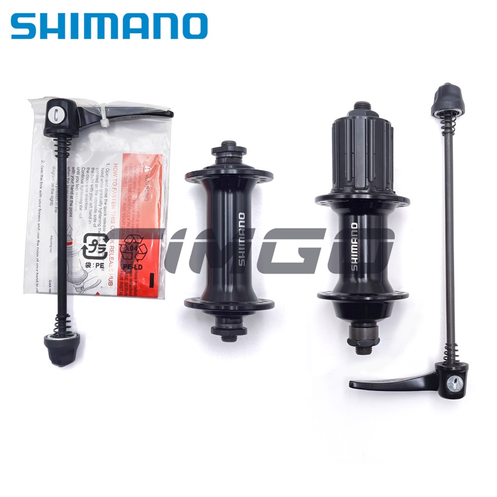 Shimano FH-RS400 HB-RS400 แผนที่จักรยานขอบเบรค Hub 28 หลุม 8/9/10/11 ความเร็วพร้อม Q/R Skewer