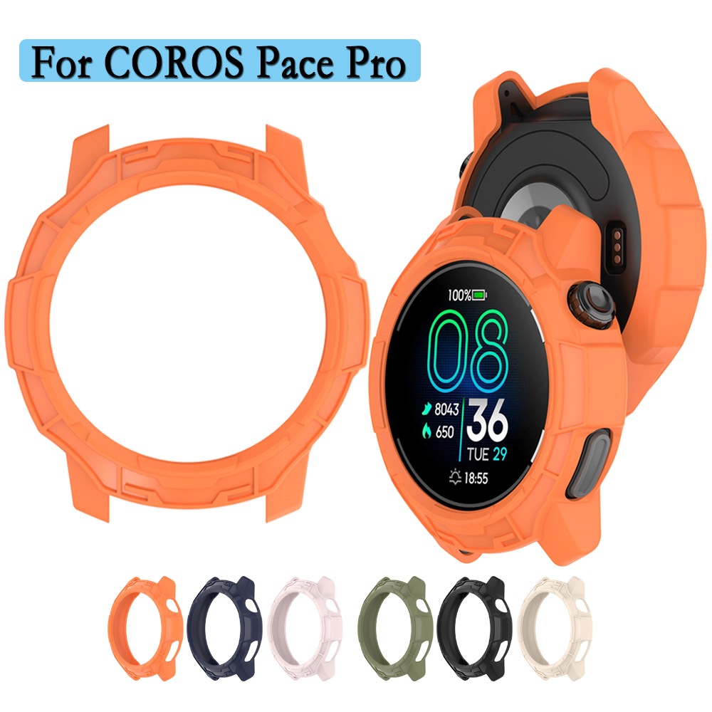 Soft TPU สําหรับ COROS Pace Pro Hollow ป้องกัน Super Light คุณภาพสูงนาฬิกาตกแต่งสําหรับ COROS Pace P