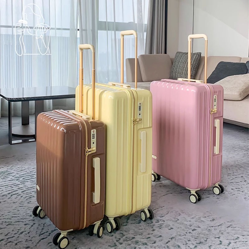กระเป๋าเดินทาง 20 24 28 นิ้ว กระเป๋าลาก สไตล์ญี่ปุ่น Suitcase กระเป๋าเดินทาง TSA Luggage