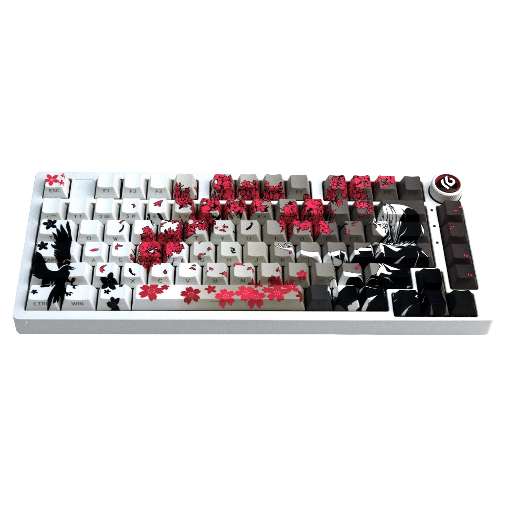 Xvx Double Shot PBT Keycaps Wooting Magnetic Linear Switch ครบชุด (130 คีย์)