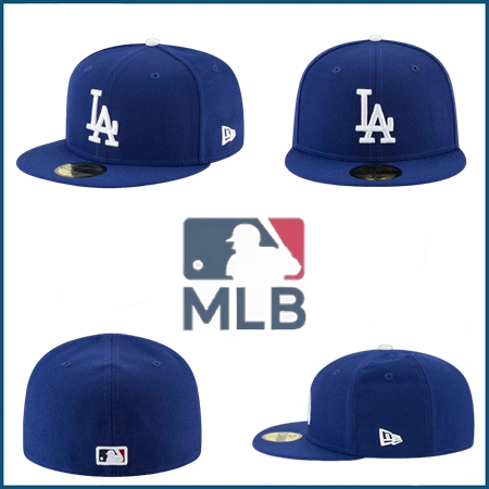 【xisixi.th】MLB หมวกกันแดด Sun Cap New York Yankees หมวกตีกอล์ฟ รุ่นใหม่ หมวกแก๊ป NY La Fitted Cap Dodgers Los Angeles สีน้ําเงินเข้ม สไตล์ฮิปฮอป