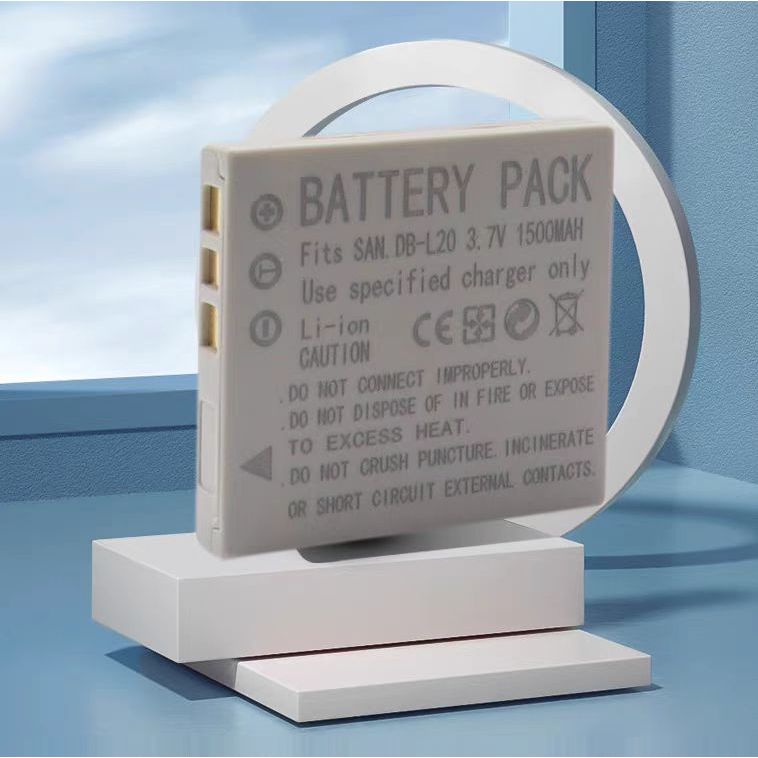 Sanyo DB-L20 แบตเตอรี่กล้องและเครื่องชาร์จแบตเตอรี่