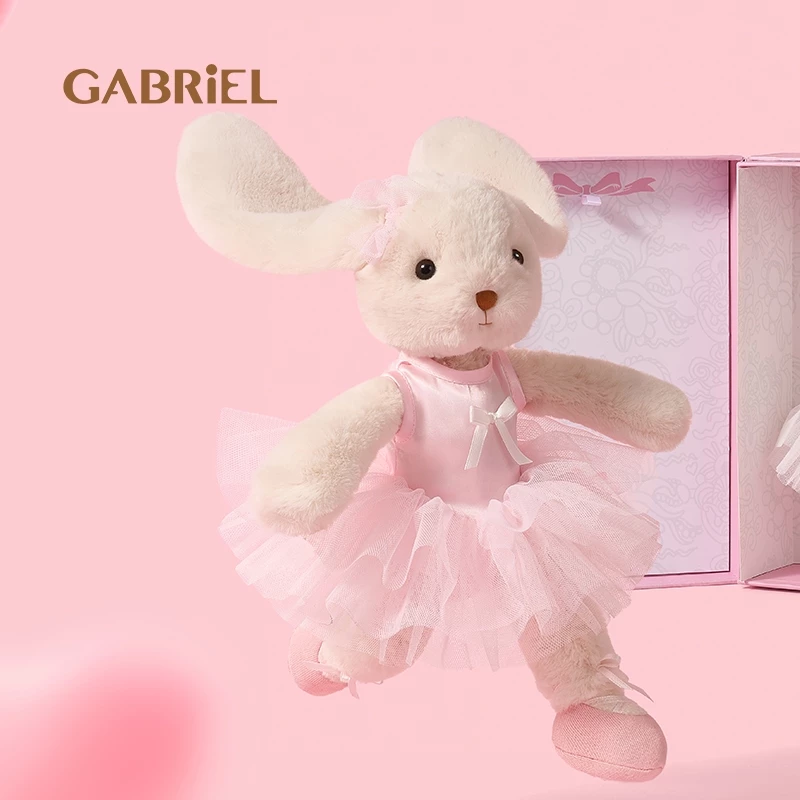 ของเล่นตุ๊กตา Gabriel Ballet Rabbit - มาพร้อมบรรจุภัณฑ์กล่องของขวัญ thumbnail 3