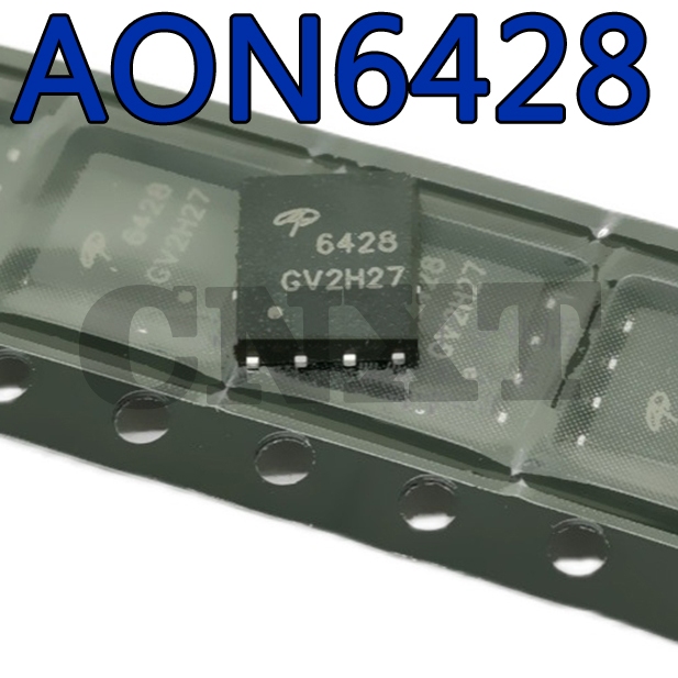 5pcs 6428 AON6428 DFN-8 (5x6) N Channel 43A 30V Power Field Effect MOS Tube Patch