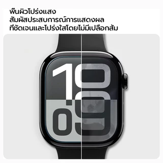 [มัน]ฟิล์มป้องกันป้องกันการแตกสําหรับ AppleWtach series 11 10 9 6 se 46/42 มม. 45 มม. 44 มม.
