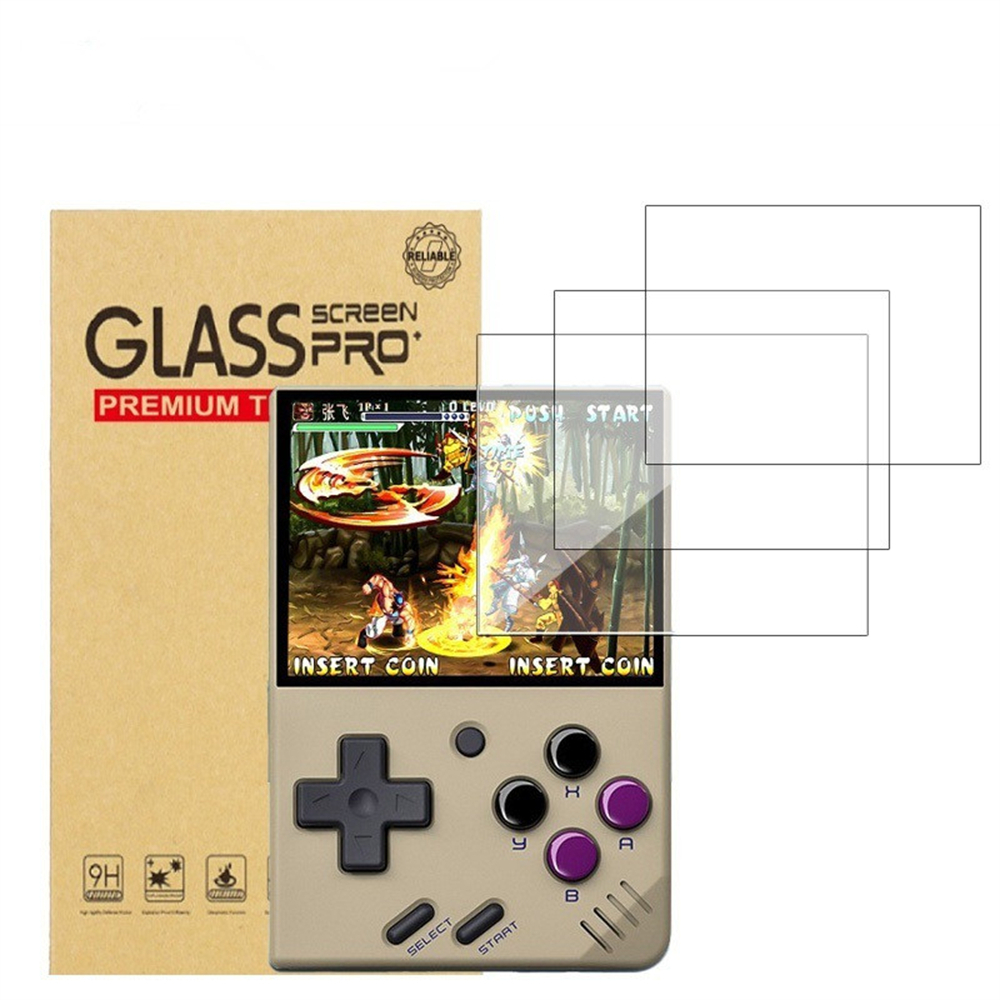 ฟิล์มกันรอยหน้าจอสําหรับ Miyoo mini V4 เกมคอนโซลฟิล์มกันรอยมือถือคุณภาพสูง 9H ฟิล์มความละเอียดสูงกระ