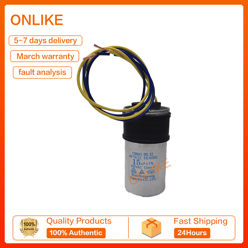 /11UF 100% Original 10UF /13UF 450V/15UF /18UF 450V SPIN WASHING MACHINE MIDEA FULLY CAPACITOR tta 1