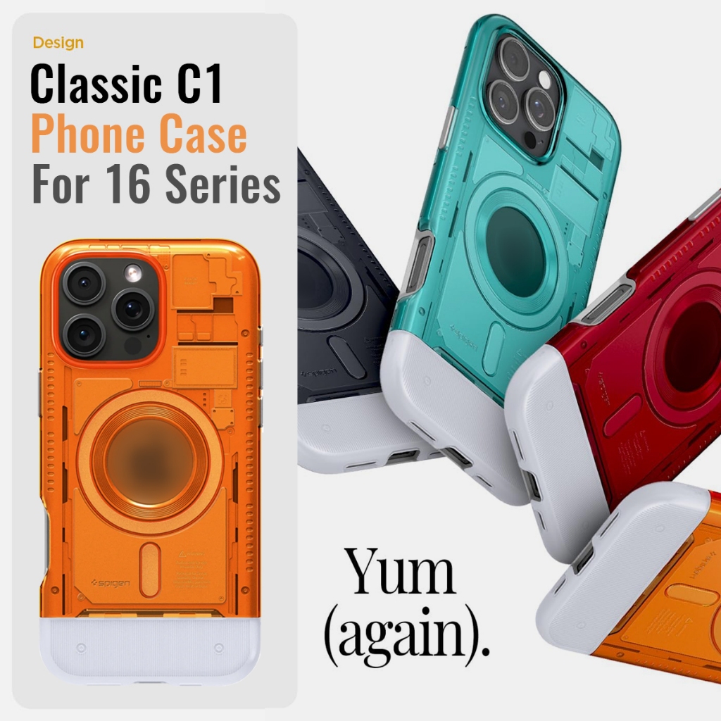 Sgp Spi gen Classic C1 เคสสําหรับ iPhone 16 Pro Max Case [การป้องกันเกรดทหาร] เคสป้องกันสองชั้นแม่เหล็กสําหรับ iPhone 15 Pro Max 14 Pro Max อุปกรณ์เสริม