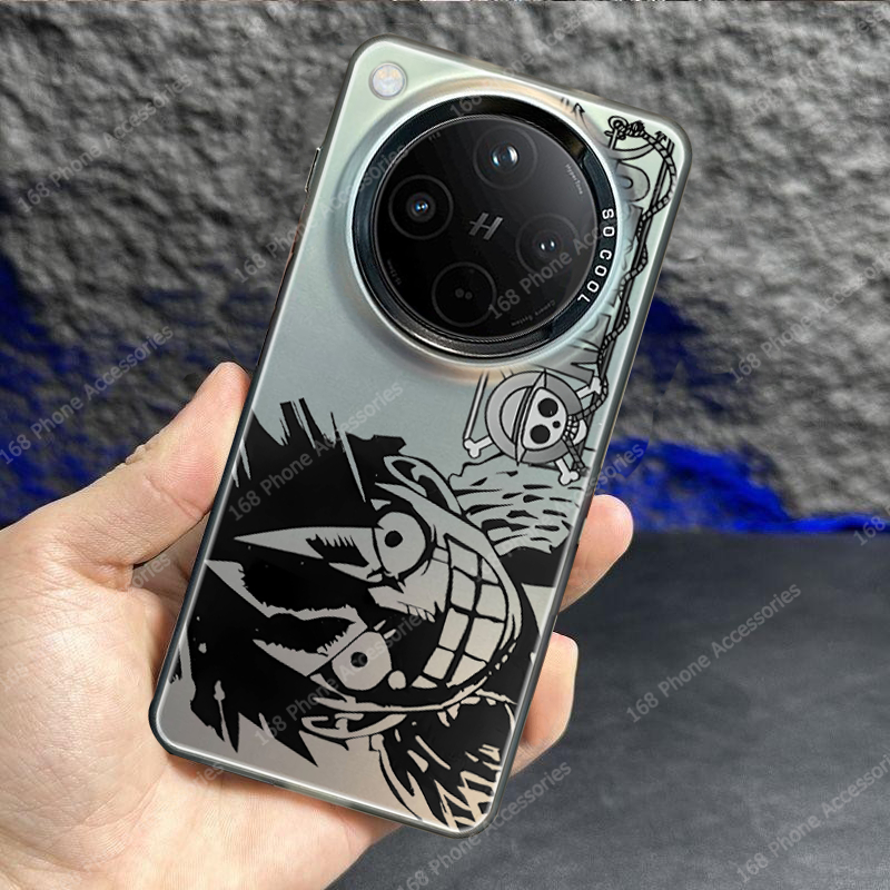 เคส OPPO Find X8 เคส OPPO Find X8 Pro เคสกันกระแทก ลูฟี่ โซโร วันพีช อะนิเมะ เคลือบด้าน เคสโทรศัพท์แข็ง
