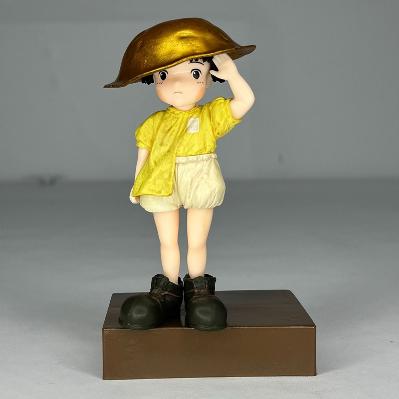 14 ซม.มิยาซากิ Hayao Setsuko ตัวเลขอะนิเมะ Tombstone สําหรับ Fireflaies Hotaru ไม่มี Haka น่ารักสาวหุ่นรุ่นเครื่องประดับตุ๊กตารูปปั้นของเล่นของขวัญ