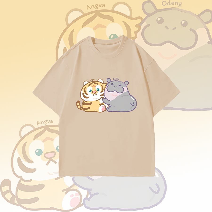 เสื้อยืด ใหม่ พร้อมส่ง น้องเอวา ava น่ารัก ผ้า Cotton ใส่สบาย สีสันสดใส แบบ Unisex 04