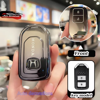 เหมาะสําหรับ Honda Jazz / civic / civic hatchback / / civic fc-fk 2016-2020 / HR-V / BR-V / ปลอกกุญแจรถเมือง พวงกุญแจฮอนด้า