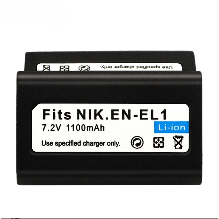 เครื่องชาร์จแบตเตอรี่และแบตเตอรี่แบบชาร์จไฟได้ Nikon EN-EL1