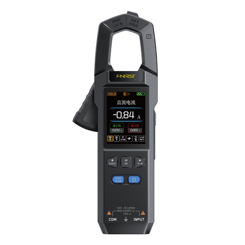 Fnirsi DMC-100 DC AC Current Clamp Meter 10000 นับมัลติมิเตอร์แบบดิจิตอล 600A Amperimetric Clamp Tester NCV เครื่องมือช่างไฟฟ้า - รูปที่ 4