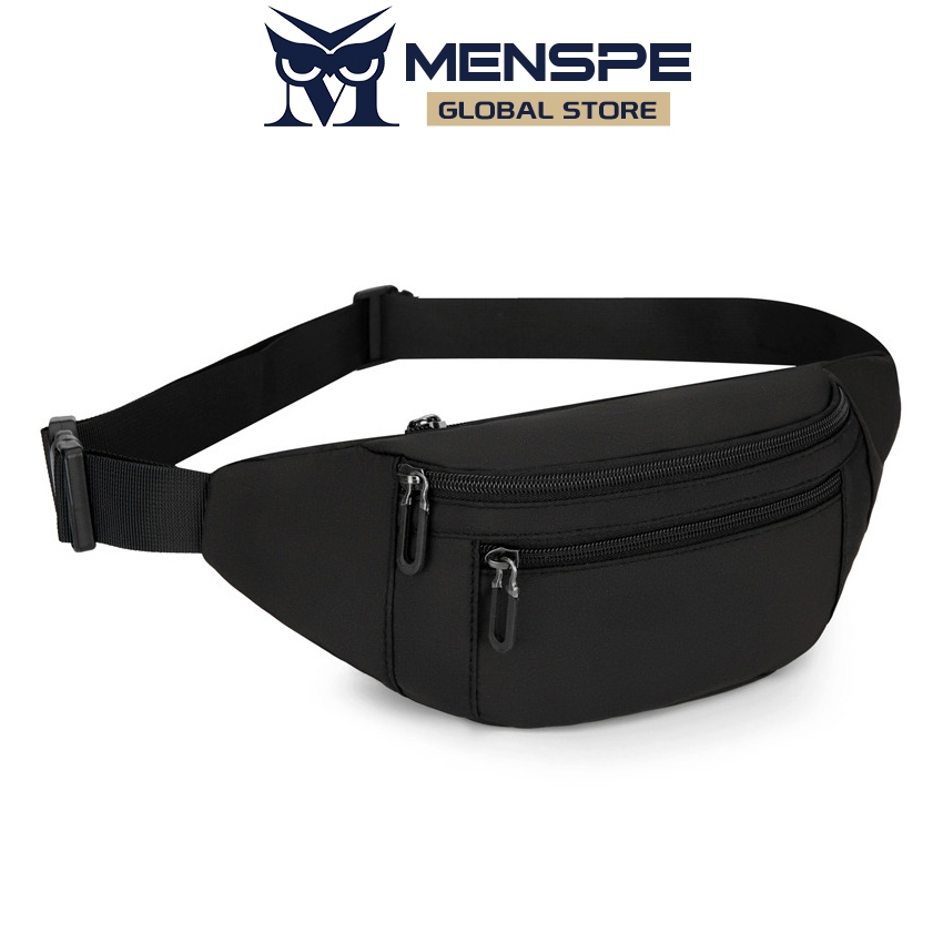Menspe Multi-Functional Fitness Bag กระเป๋าคาดเอวขนาดเล็กกันน้ําทนต่อการสึกหรอ Unisex Mini Belt Bag พร้อมสายปรับได้สําหรับออกกําลังกายวิ่ง