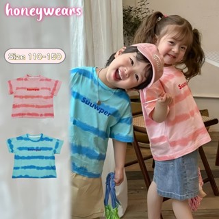 honeywears⚡️พร้อมส่ง⚡️เสื้อเด็กฤดูร้อน เสื้อยืดคอกลม แขนสั้น…
