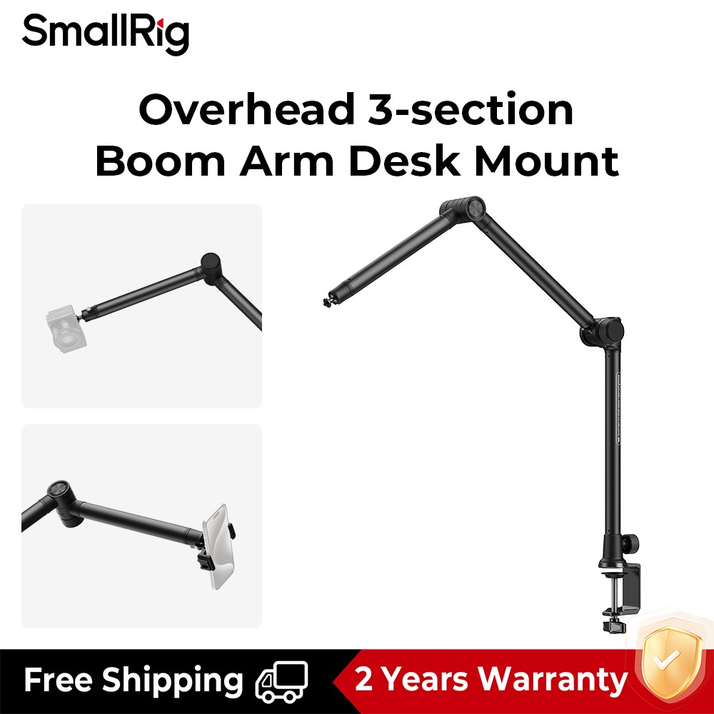 Smallrig Overhead 3 ส่วน Boom Arm Desk Mount 4324