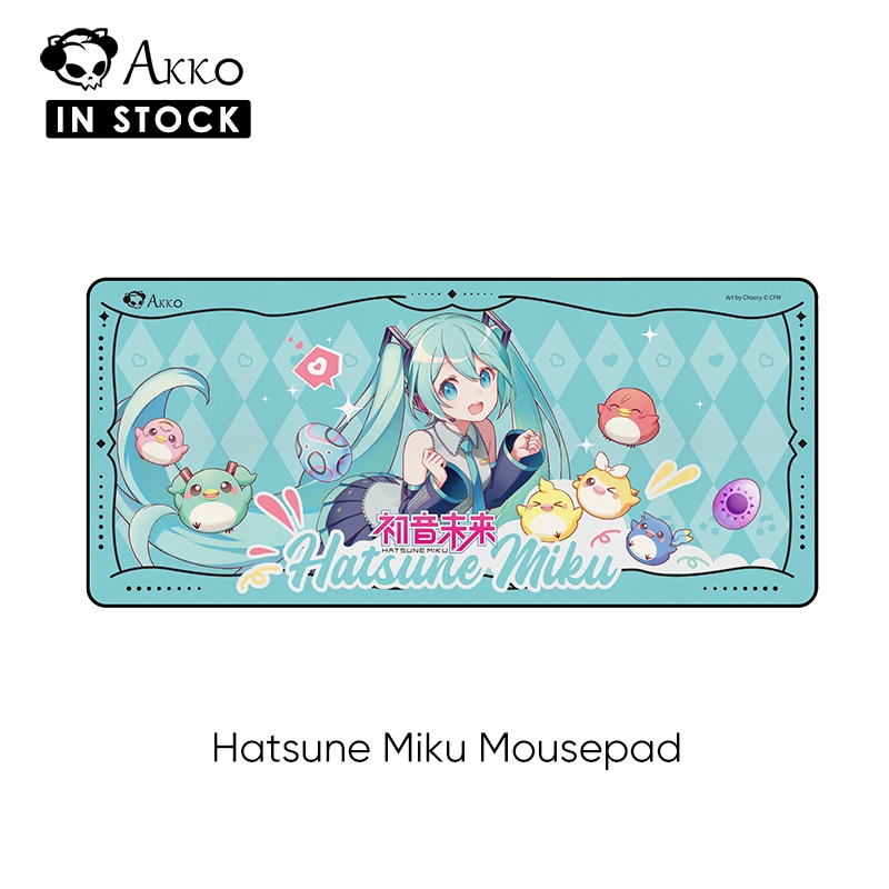 แผ่นรองเมาส์ Akko Hatsune Miku Extended 90ซม. x 40ซม