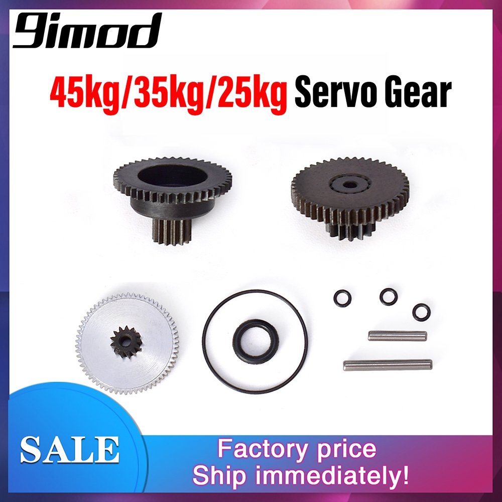 Original servo Gears ชุด 45/35/25kg สําหรับ 9imod DSC45MG 45KG 35KG 25kg Brushless Coreless servo 25