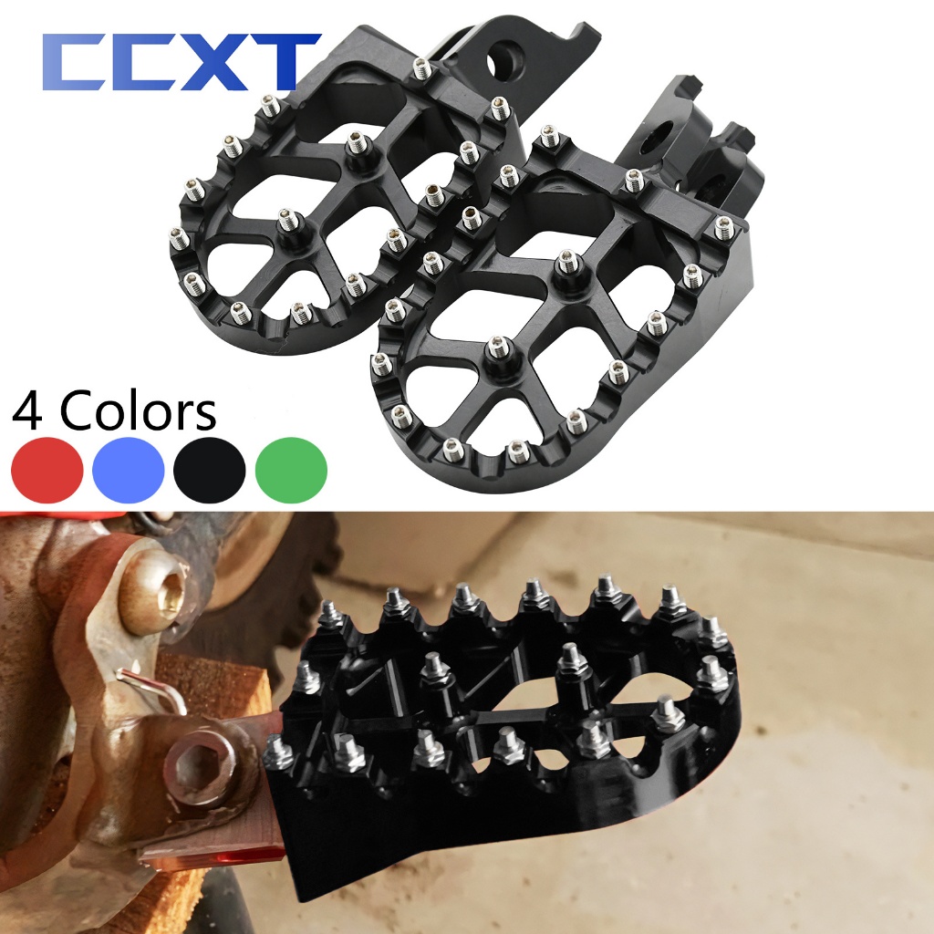 ที่พักเท้า CNC สําหรับ Kawasaki KX KLX KXF 250 450 250F 450F 250X 450X 450R 2006 2007 2008 2009 2010 2011-2021