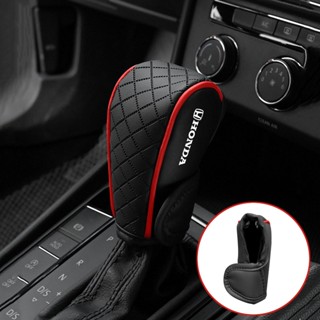 รถ SHIFT Handle ฝาครอบเพชรตารางหนังอัตโนมัติและเกียร์ธรรมดา …
