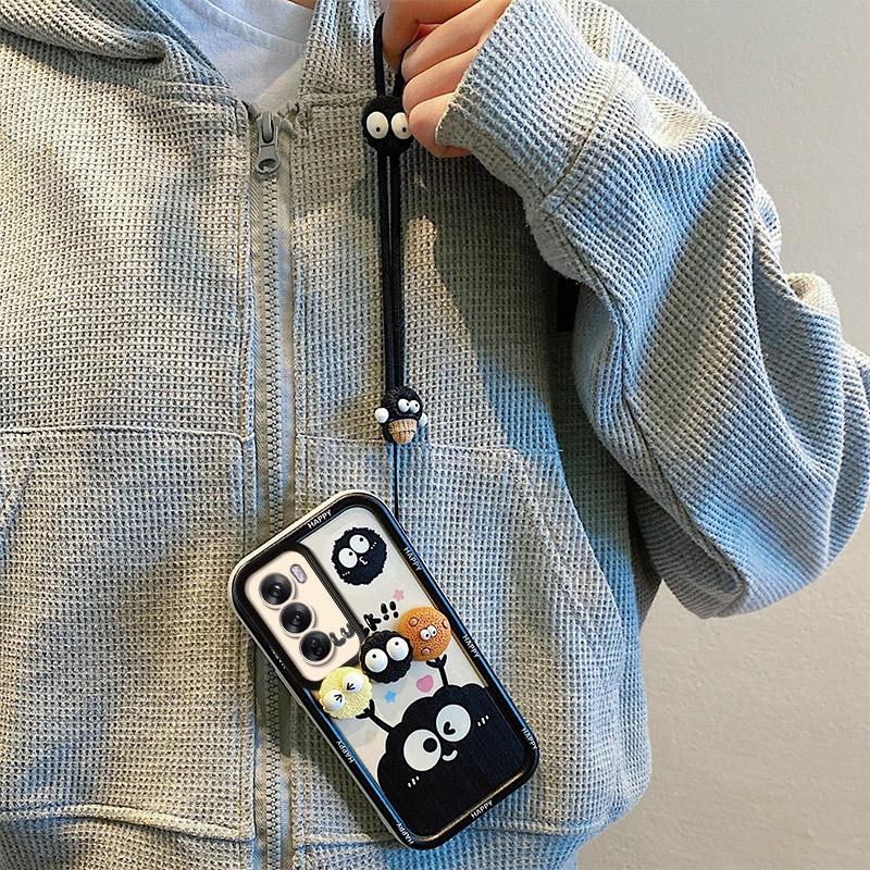 Oppo reno 9 reno 9 pro reno 9 pro+reno10 reno 10 pro reno 10 pro plus reno11 reno 11 pro reno 11f reno12 reno 12 pro reno 12f 4g 5g เคสโทรศัพท์สุภาพสตรีสไตล์กันกระแทกสามมิติ ตุ๊กตา เคสป้องกันซิลิโคนแบบรวมทุกอย่าง - รูปที่ 6