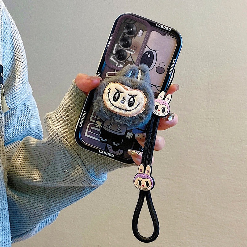 Oppo reno 9 reno 9 pro reno 9 pro+reno10 reno 10 pro reno 10 pro plus reno11 reno 11 pro reno 11f reno12 reno 12 pro reno 12f 4g 5g เคสโทรศัพท์สุภาพสตรีสไตล์กันกระแทกสามมิติ ตุ๊กตา เคสป้องกันซิลิโคนแบบรวมทุกอย่าง - รูปที่ 5