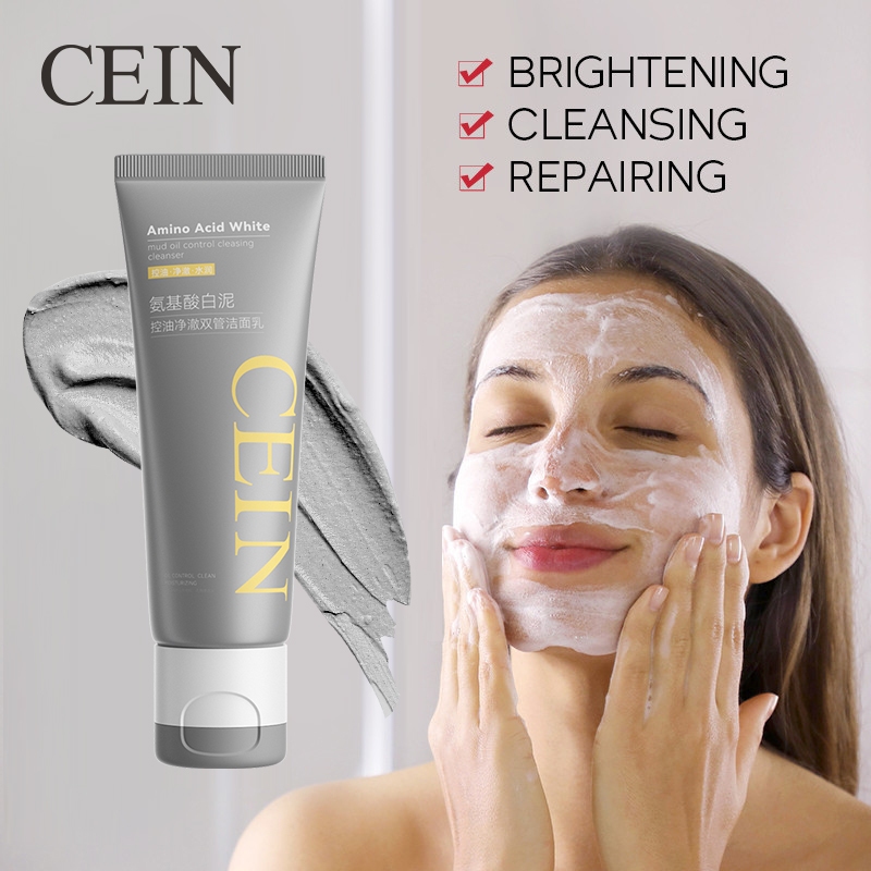 Cein-2 ใน 1 ถ่านไม้ไผ่ โฟมล้างหน้า ล้างหน้า ทำความสะอาดผิวหน้า ล้างเครื่องสำอาง ผิวแพ้ง่าย เจลล้างหน้า