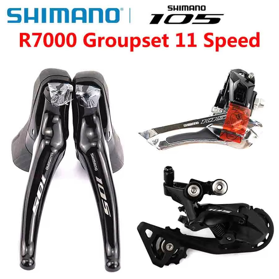 Shimano 105 ST-R7000 2x11Speed Groupset R7000 Derailleurs จักรยานเสือหมอบด้านหน้าด้านหลัง Derailleur