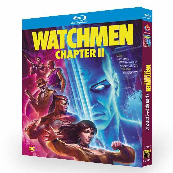 2024 Blu-ray Anime Watchmen Chapters II 1080P งานอดิเรกคอลเลกชัน