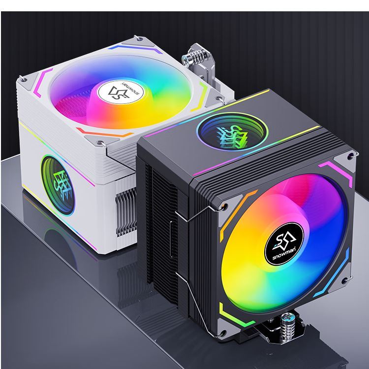 Snowman MX96-V3 CPU air cooler single tower 6 ท่อความร้อน 180W สําหรับ LGA1700/1200/115x/AM5/AM4