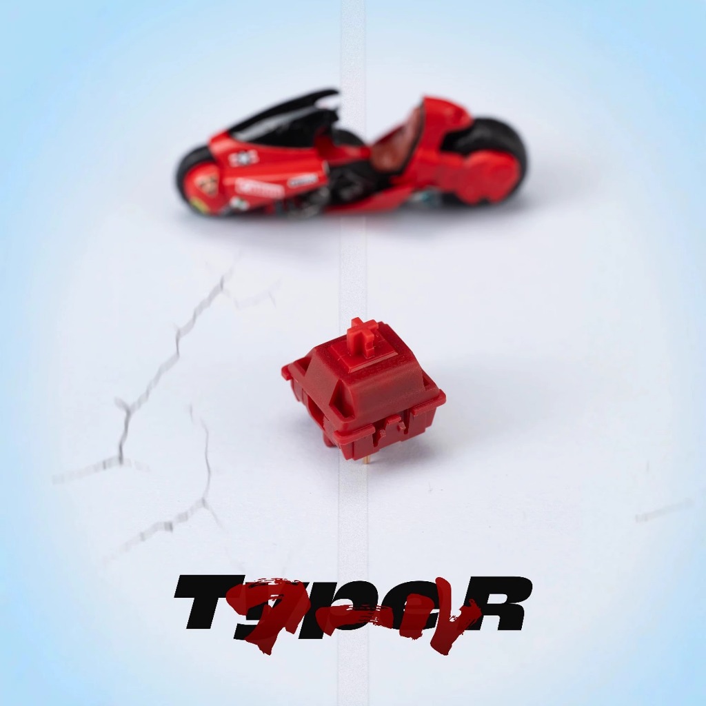 -LW- Sillyworks Type R Switch Tactile ที่กําหนดเองสวิตช์คีย์บอร์ดแบบกลไก Gateron OEM 10 ชิ้นประสบการณ์ชุด