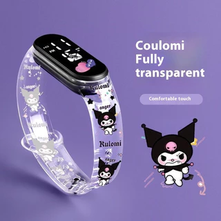 🕒✨【นาฬิกาคุโรมิ】ดิจิตอลเด็กสไตล์การ์ตูนสว่างไฟ+กันน้ํา ขนาดกะทัดพกพาสะดวก ช่วยเสริมทักษะการจัดเวลาและความอดทน 🌟 ของขวัญวันเกิดสำหรับเด็ก 6-12 ปี 🌟