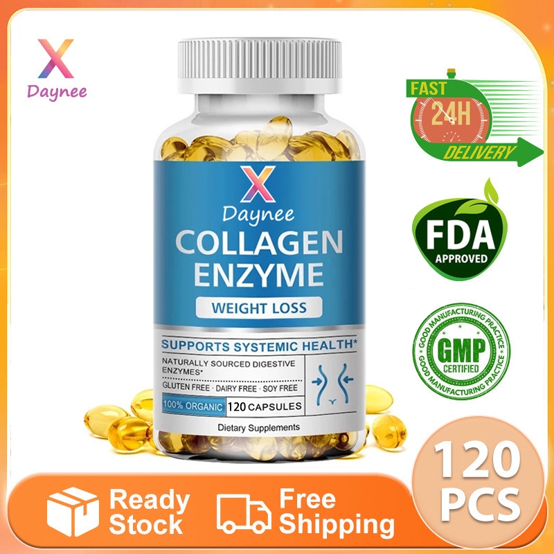 เอนไซม์ คอลลาเจน แคปซูล สําหรับลดน้ําหนัก ส่งเสริมการย่อยอาหาร สลิมมิ่ง และผลิตภัณฑ์ล้างพิษ