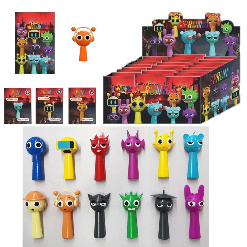 ใหม่ 4.5 นิ้ว sprunki incredibox รูป deformed zoo เครื่องประดับทํามือ