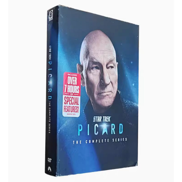 Star Trek Picard Picard 1-3 Season Star Trek Picard 10DVD ดีวีดีการออกเสียงภาษาอังกฤษ