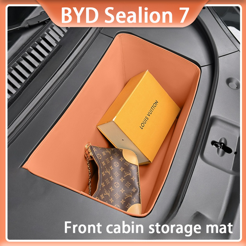 เหมาะสำหรับพรมเก็บของท้ายรถ BYD Sealion 7 ด้านหน้าและด้านหลัง