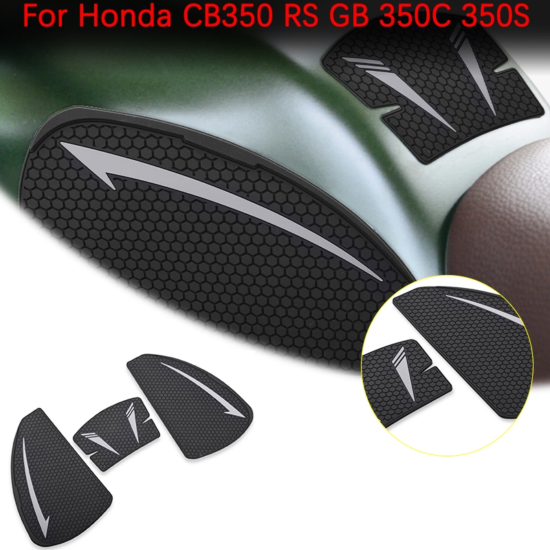 รถจักรยานยนต์แผ่นป้องกันถังน้ํามันเชื้อเพลิงหนาลื่นปะเก็นถังน้ํามันเชื้อเพลิงสติกเกอร์เข้ากันได้กับ 