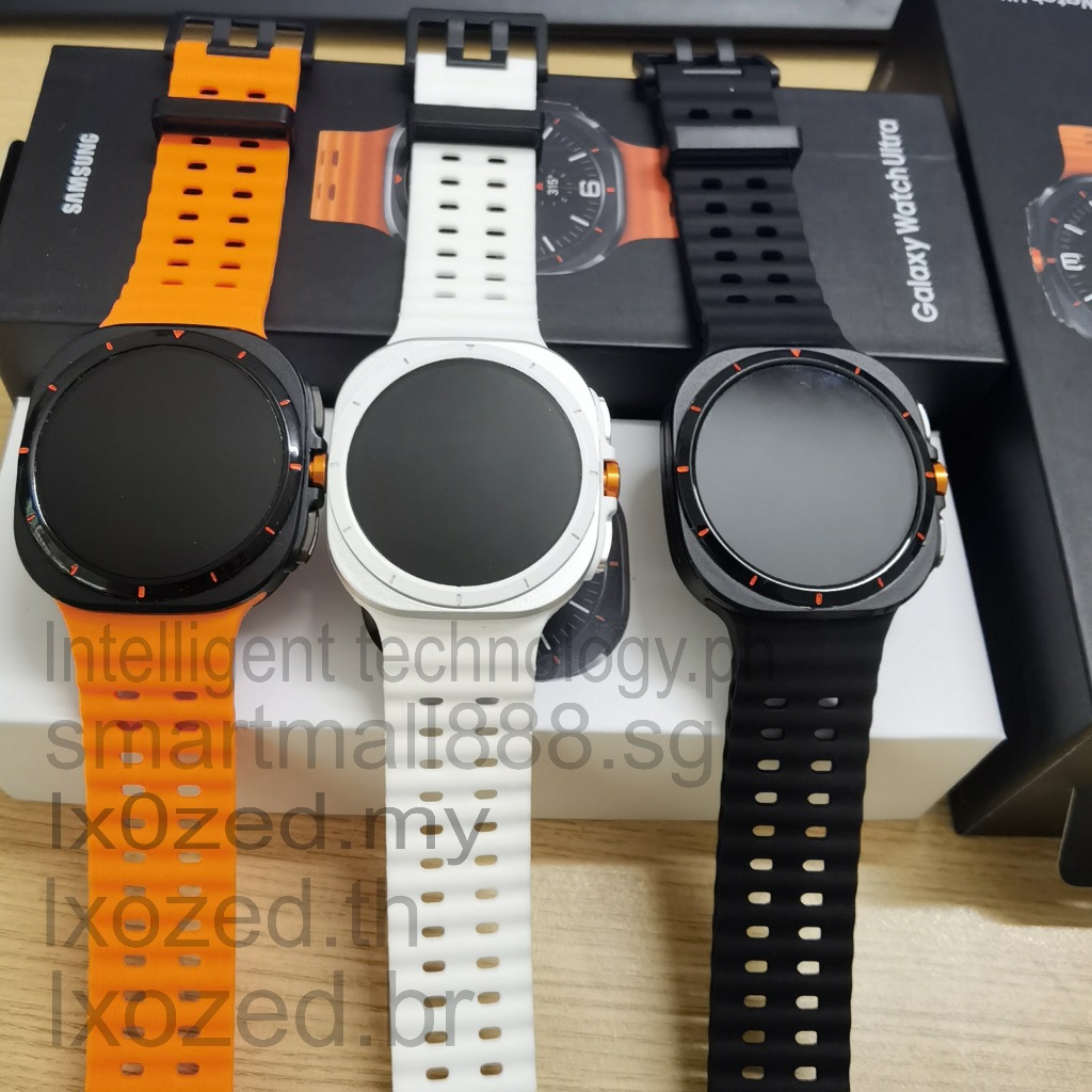 2025 ใหม่ Galaxy Watch Ultra Smart Watch ไร้สายชาร์จ Bluetooth Call VS สมาร์ทวอท์ช H11 Super Hello น
