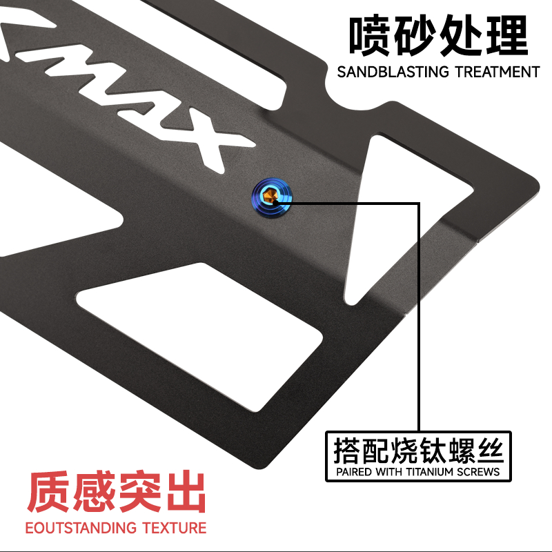 Chekie สําหรับ YAMAHA XMAX300 XMAX250 XMAX 250 300 2018-2024 ดัดแปลงท่อไอเสียฝาครอบป้องกันตกแต่งอุปกรณ์เสริม - รูปที่ 4