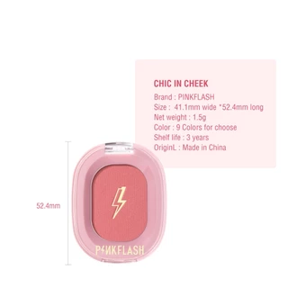 Pinkflash Ohmyhoney บลัชออน แบบฝุ่น เนื้อแมตต์ ติดทนนาน สไตล์เกาหลี 11 สี สำหรับนักศึกษาและพนักงานออฟฟิศ