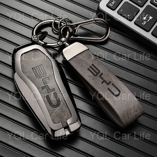 1pcs Alcantara กระเป๋ากุญแจรถ Suede กุญแจรถป้องกันกรณีสําหรับ BYD Atto 3 หยวน Plus F3 E6 F0 G3 I3 Ea1 เพลง Max Tang