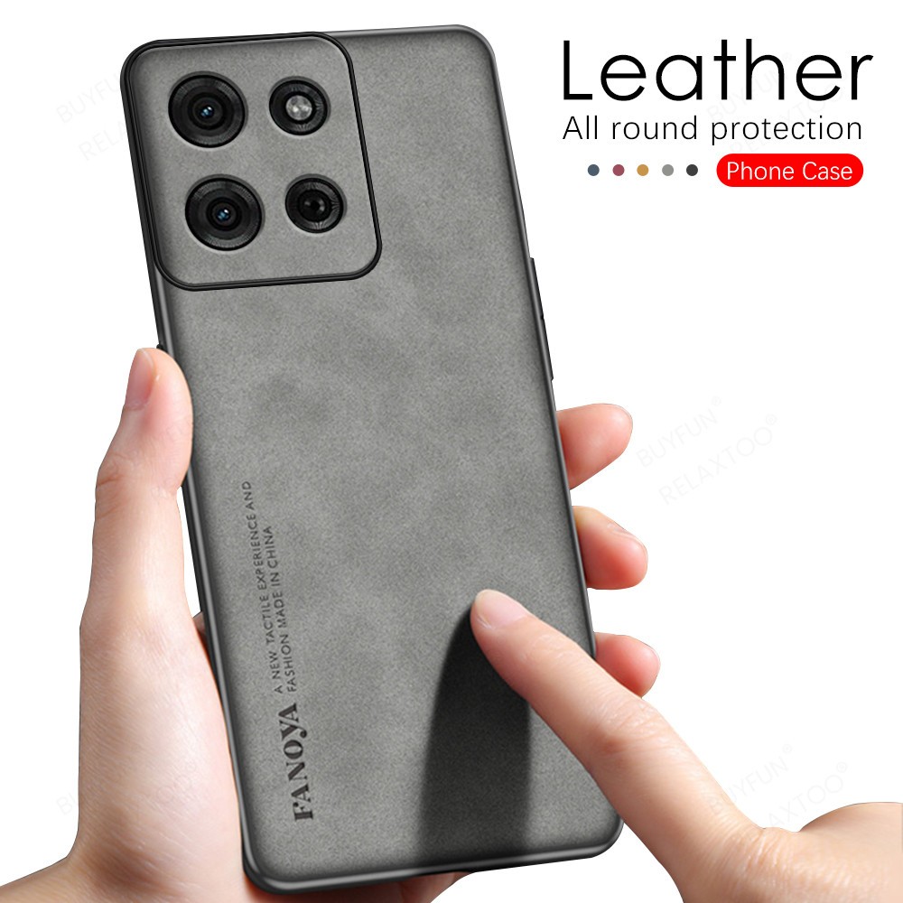 เคสโทรศัพท์สําหรับ Motorola Moto G86 G06 G56 หนังแกะหนังธรรมดาฝาครอบป้องกันกรณี Moto G56 5G Moto g86