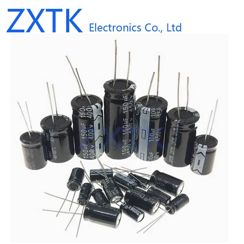 50pcs อลูมิเนียม electrolytic capacitor 6.3V 10V 16V 25V 35V 50V 10UF/22UF/33UF/47UF ชาร์จโดยตรง ele