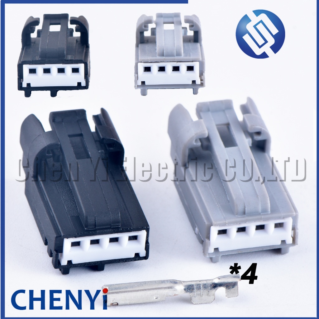 4 Pin รถยนต์เชื่อมต่อไฟหน้า EATC เซ็นเซอร์ประตูล็อคปลั๊ก WPT-982 6U2Z-14S411-JB 3108-1011 3108-1010 