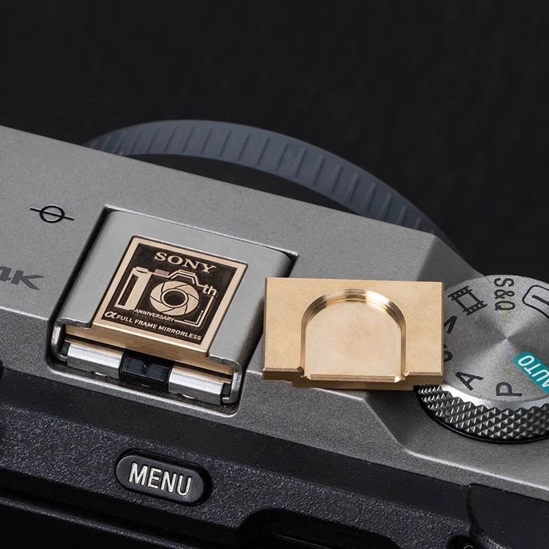 ฝาครอบรองเท้าร้อนโลหะสําหรับกล้อง Sony ZVE10, a7m4a3c, ZV1, A6 และรุ่นอื่นๆ