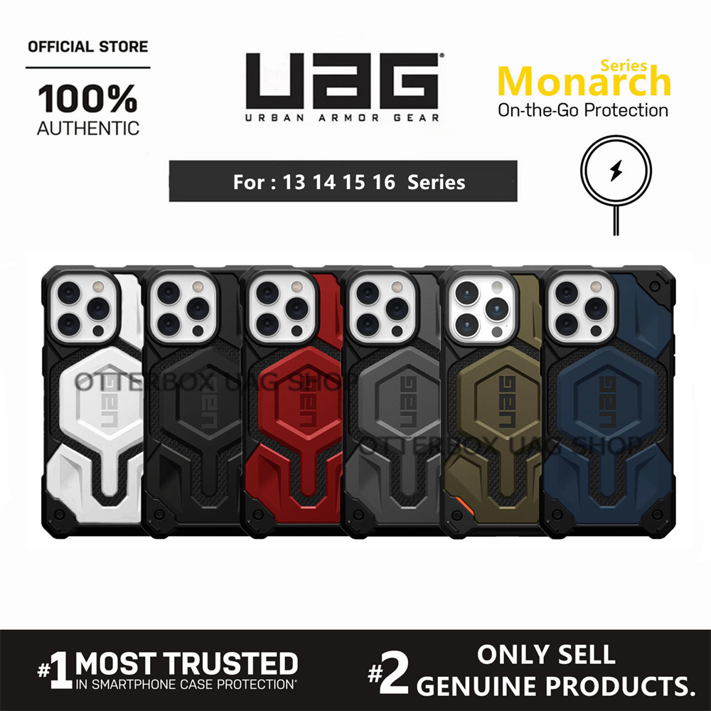 เคส UAG รุ่น Monarch Pro Kevlar with Magnetic – iPhone 16 15 14 Pro Max / 16 15 14 Pro / 16 15 14 Plus / 16 15 14 / 13 Pro Max / 13 Pro / 13